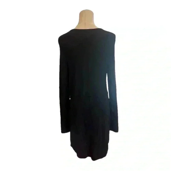 J Jill Wool Blend Black Mini Dress Knitted Small EUC - Picture 2 of 4